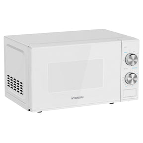 HYUNDAI 800W 20L Solo Microwave, Dial Control, Stainless Steel Interior | HYMW80020MW