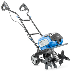 Hyundai 36cm / 14" 40V (20Vx2) Brushless Cordless Tiller, 4 Blades, 205mm Depth | HY40CT36