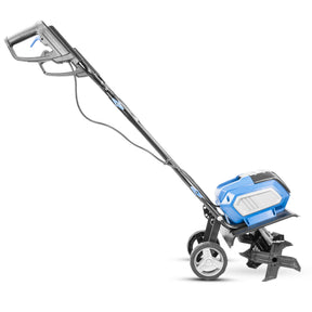 Hyundai 36cm / 14" 40V (20Vx2) Brushless Cordless Tiller, 4 Blades, 205mm Depth | HY40CT36