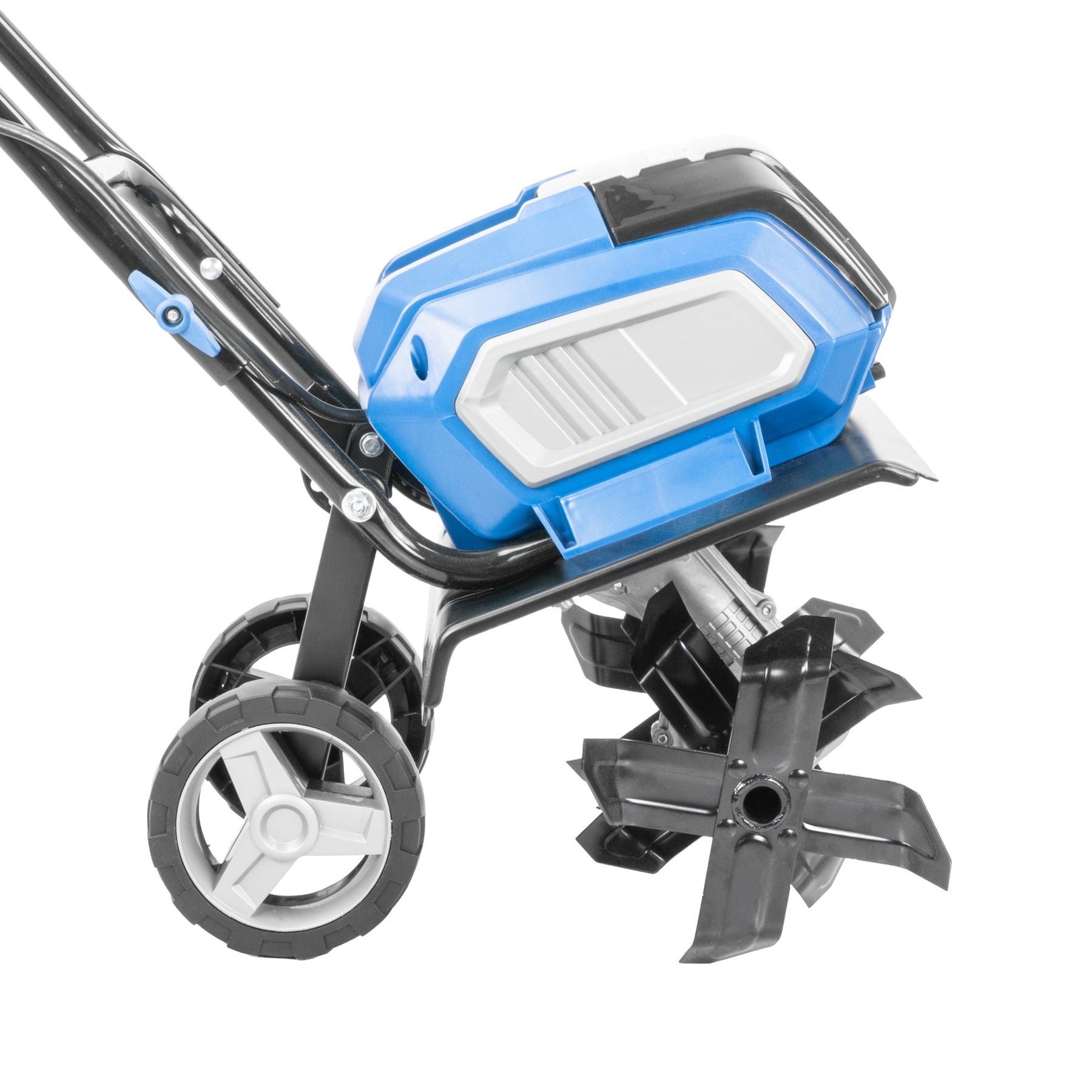 Hyundai 36cm / 14" 40V (20Vx2) Brushless Cordless Tiller, 4 Blades, 205mm Depth | HY40CT36