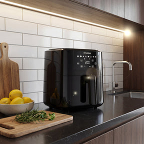 HYUNDAI 5L Digital Air Fryer, 8 Preset Programmes, 1500W | HYAF5001DB