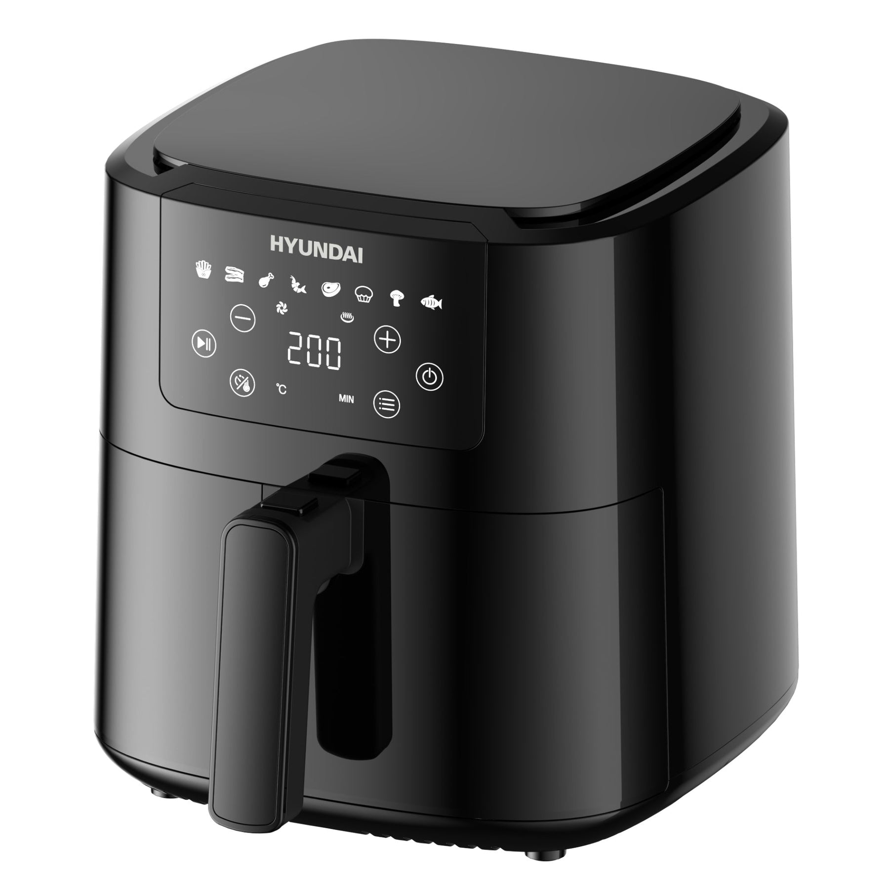HYUNDAI 5L Digital Air Fryer, 8 Preset Programmes, 1500W | HYAF5001DB