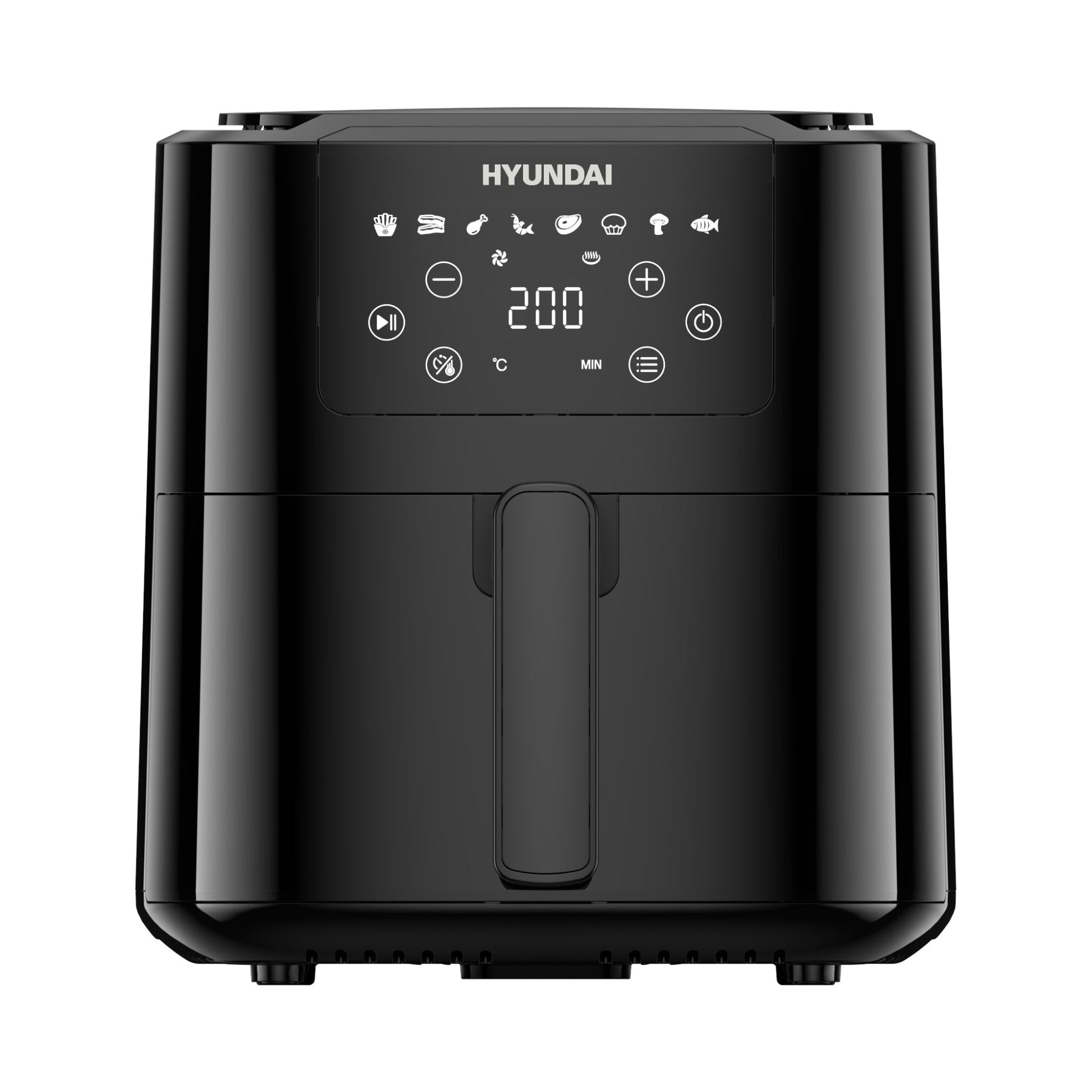 HYUNDAI 5L Digital Air Fryer, 8 Preset Programmes, 1500W | HYAF5001DB