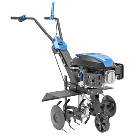 Motobineuse thermique Hyundai 60cm, Démarrage électrique, 173cc, 4 jeux de fraises | HYT175EX-EU
