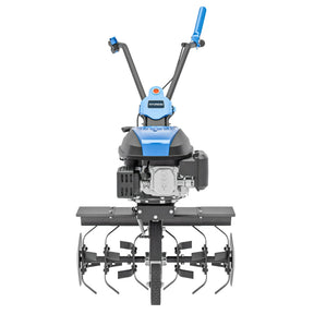 Motobineuse thermique Hyundai 60cm, Démarrage électrique, 173cc, 4 jeux de fraises | HYT175EX-EU