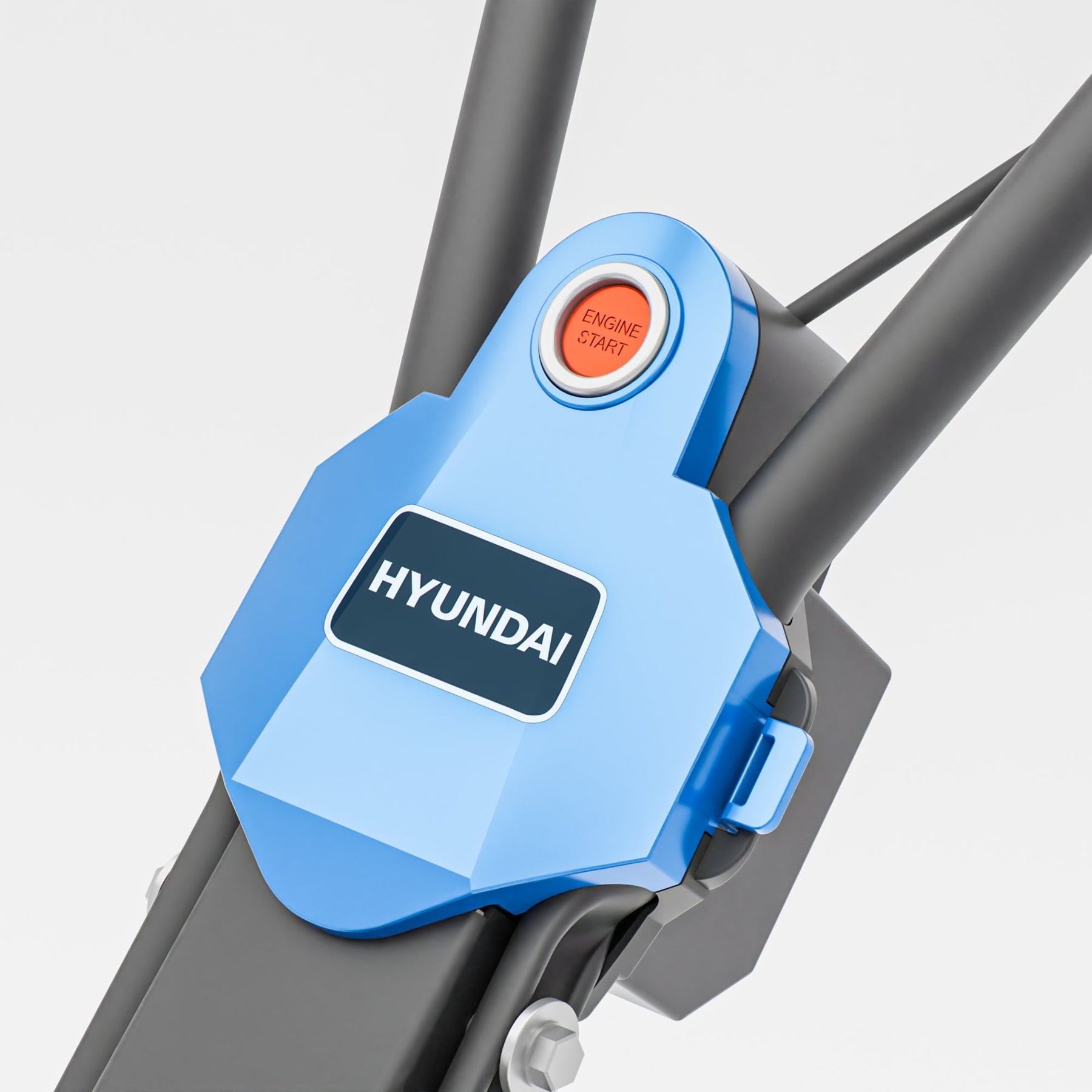 Motobineuse thermique Hyundai 60cm, Démarrage électrique, 173cc, 4 jeux de fraises | HYT175EX-EU