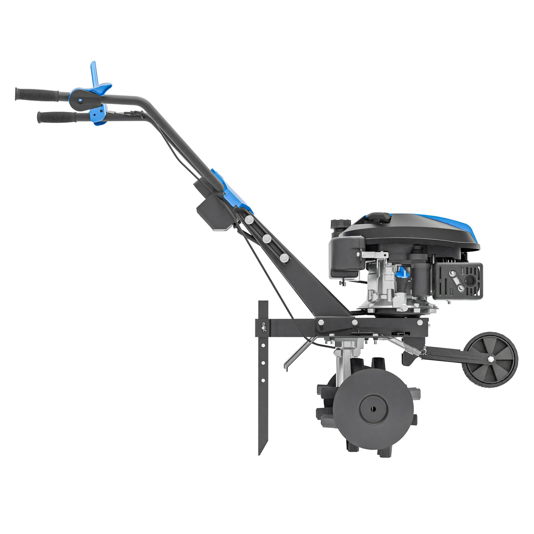 Motobineuse thermique Hyundai 60cm, Démarrage électrique, 173cc, 4 jeux de fraises | HYT175EX-EU