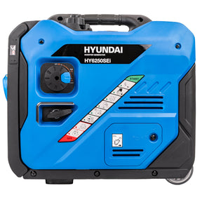 Hyundai Groupe Électrogène Onduleur 5,5kW / 5500W, Démarrage Électrique, Onde Sinusoïdale Pure | HY6250SEi-EU
