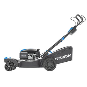 Tondeuse thermique autotractée Hyundai 51cm, Zéro virage, Démarrage électrique, 3-en-1 | HYM20200SPEZX-EU