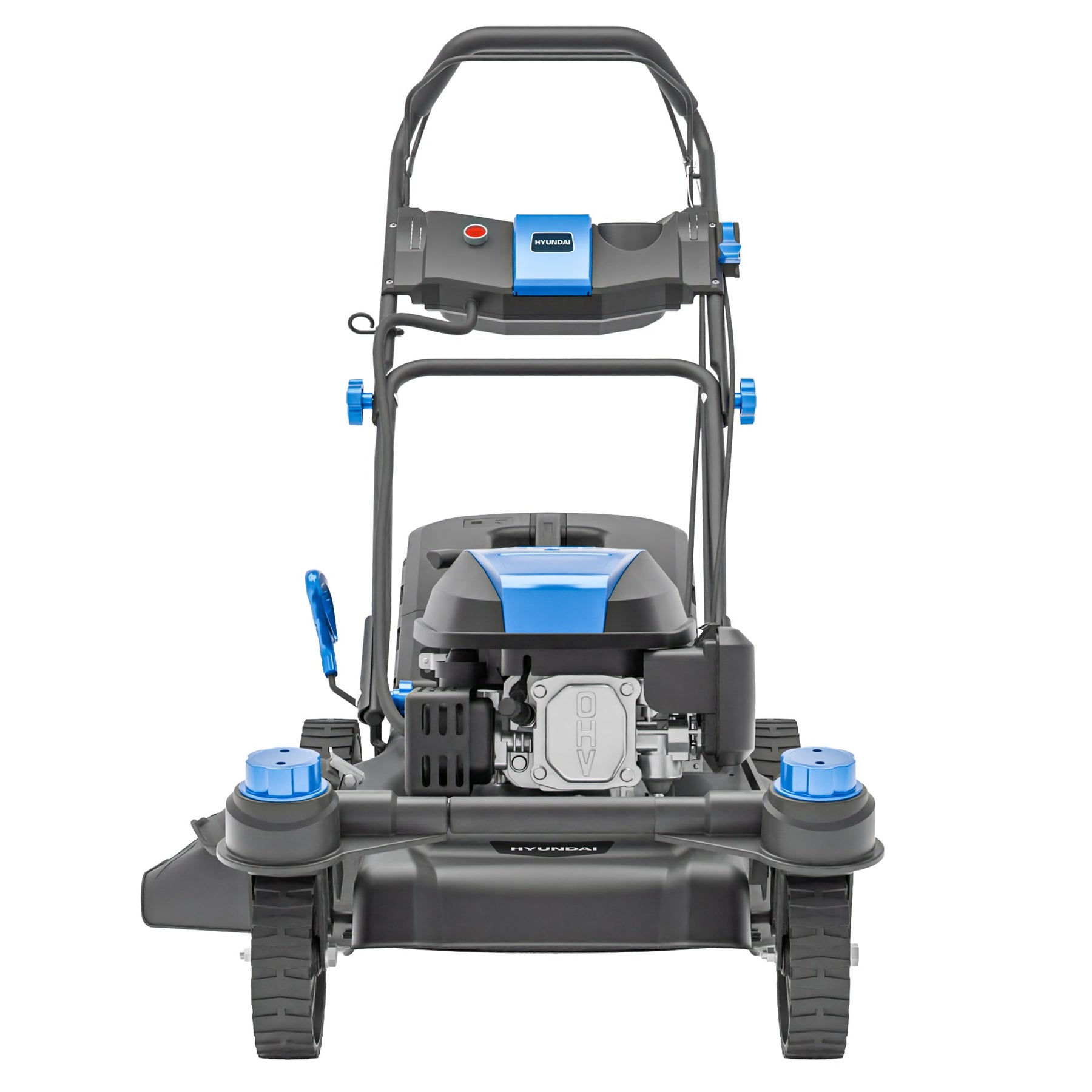 Tondeuse thermique autotractée Hyundai 51cm, Zéro virage, Démarrage électrique, 3-en-1 | HYM20200SPEZX-EU