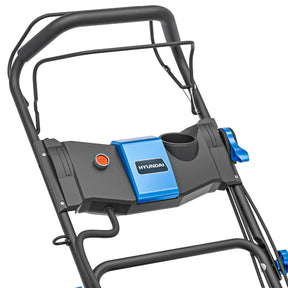 Tondeuse thermique autotractée Hyundai 51cm, Zéro virage, Démarrage électrique, 3-en-1 | HYM20200SPEZX-EU