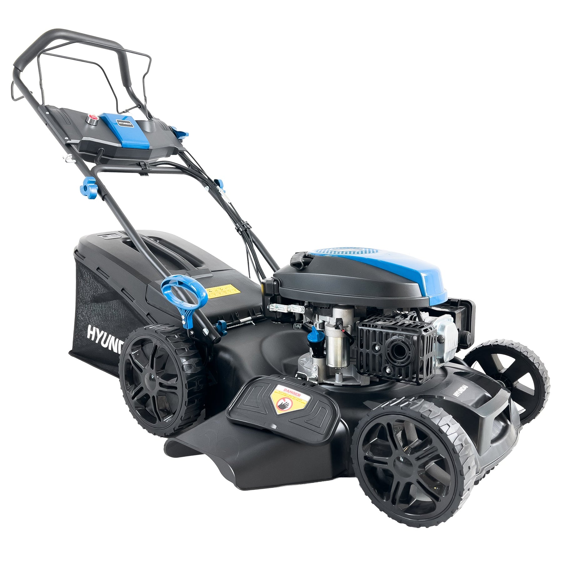 Tondeuse thermique autotractée Hyundai 51cm, Démarrage électrique, 4-en-1 | HYM20200SPEX-EU
