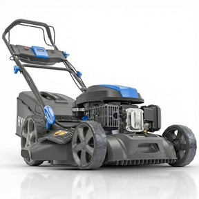Hyundai 56cm Self-Propelled Petrol Lawnmower, Electric Start, 3-in-1 | HYM22200SPEX-EU