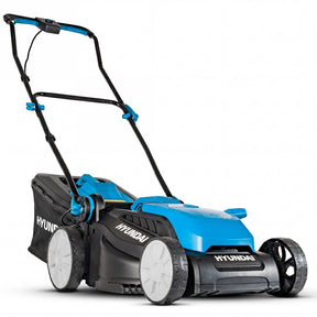 Hyundai 38cm / 15" 40V (2x20V) Brushless Cordless Lawnmower, 36L Bag | HY40CLM38