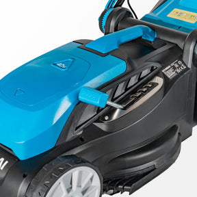 Hyundai 38cm / 15" 40V (2x20V) Brushless Cordless Lawnmower,  36L Bag | HY40CLM38