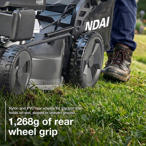 Hyundai 21" / 53cm Self-Propelled PRO Petrol Lawnmower, Pro-series Build, 196cc Engine | HYM530SPPRO
