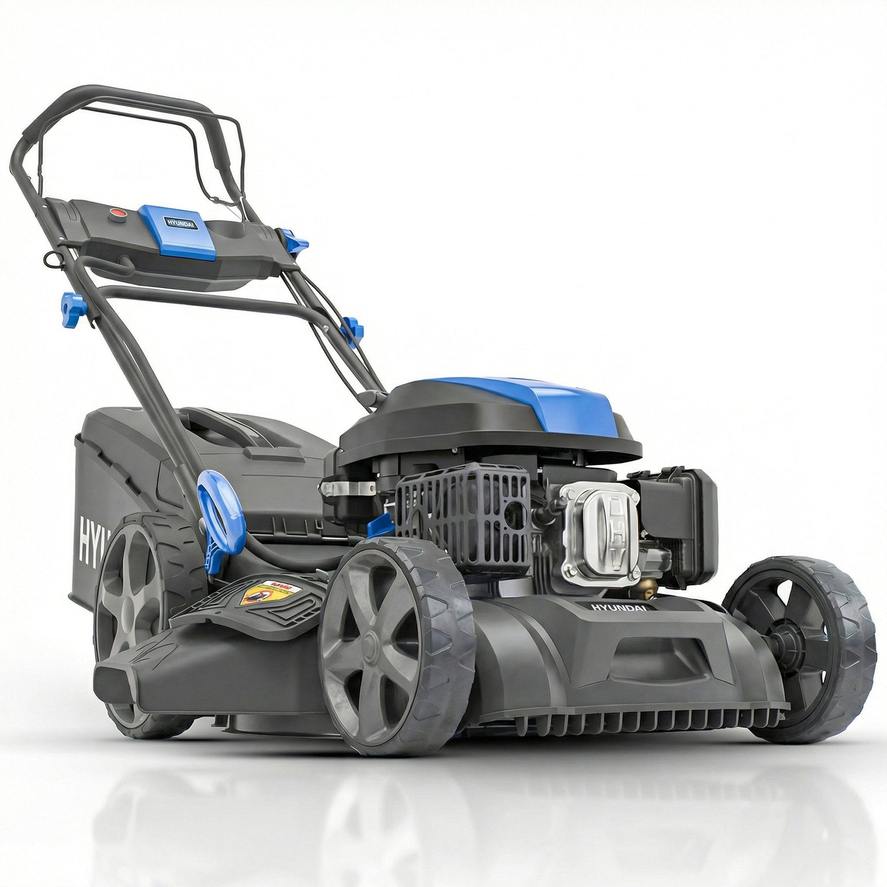 Hyundai Tondeuse à Gazon Autotractée à Essence 46cm, Démarrage Électrique, 139cc | HYM18150SPEX-EU