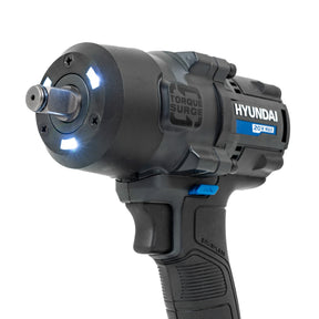 Hyundai 20V Cordless ½’’ Impact Wrench, 700Nm High-Torque with Friction Ring, 20V 4AH Battery & Charger | IW20X-700+BI20-4+C20-2