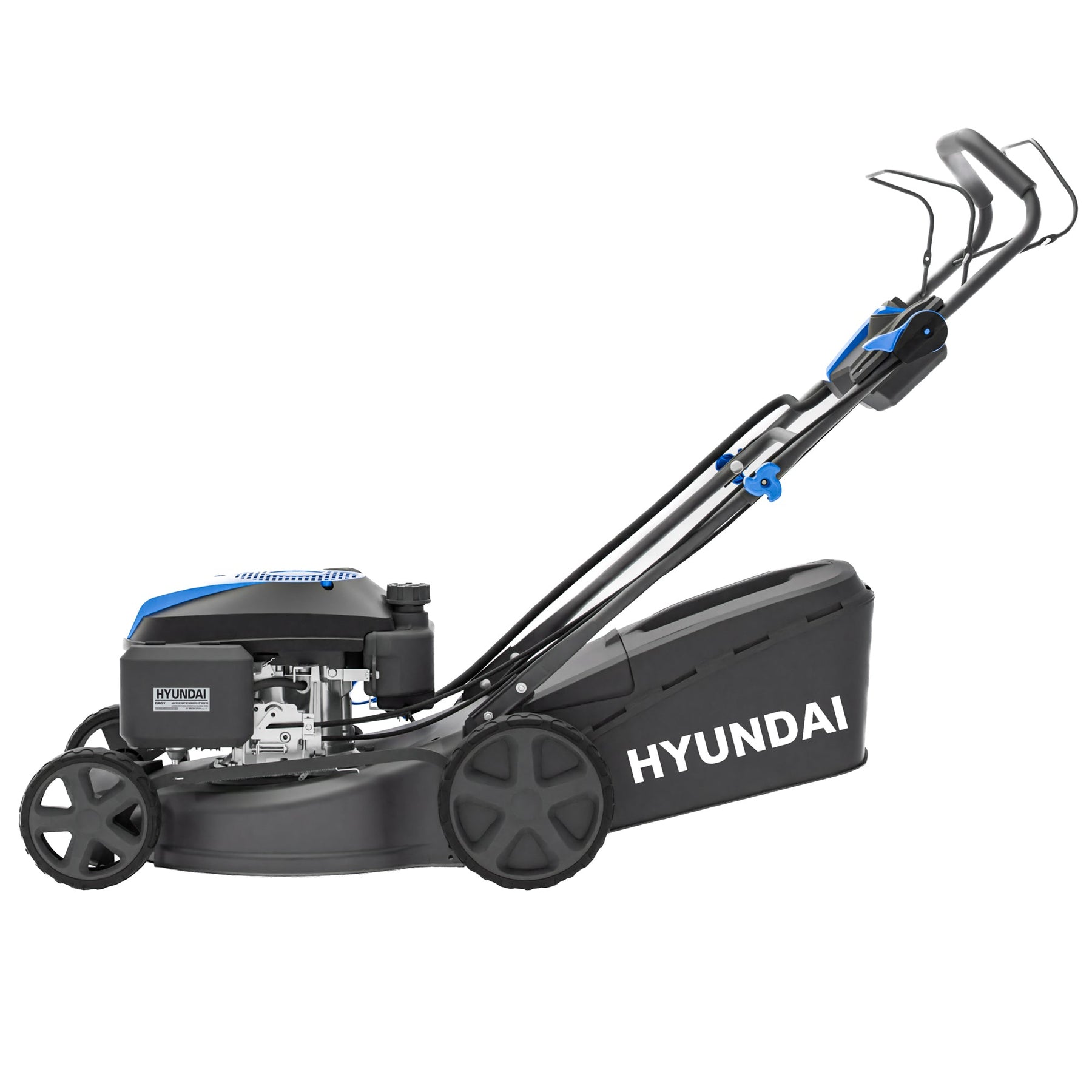 Tondeuse thermique autotractée Hyundai 43cm, Démarrage électrique, 139cc | HYM17150SPEX-EU