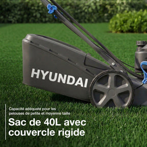 Tondeuse thermique autotractée Hyundai 43cm, Démarrage électrique, 139cc | HYM17150SPEX-EU