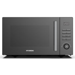 Hyundai 900W 23L Black Digital Microwave, Mirror-Effect Glass Door, Stainless Steel Interior | HYMW90023DB