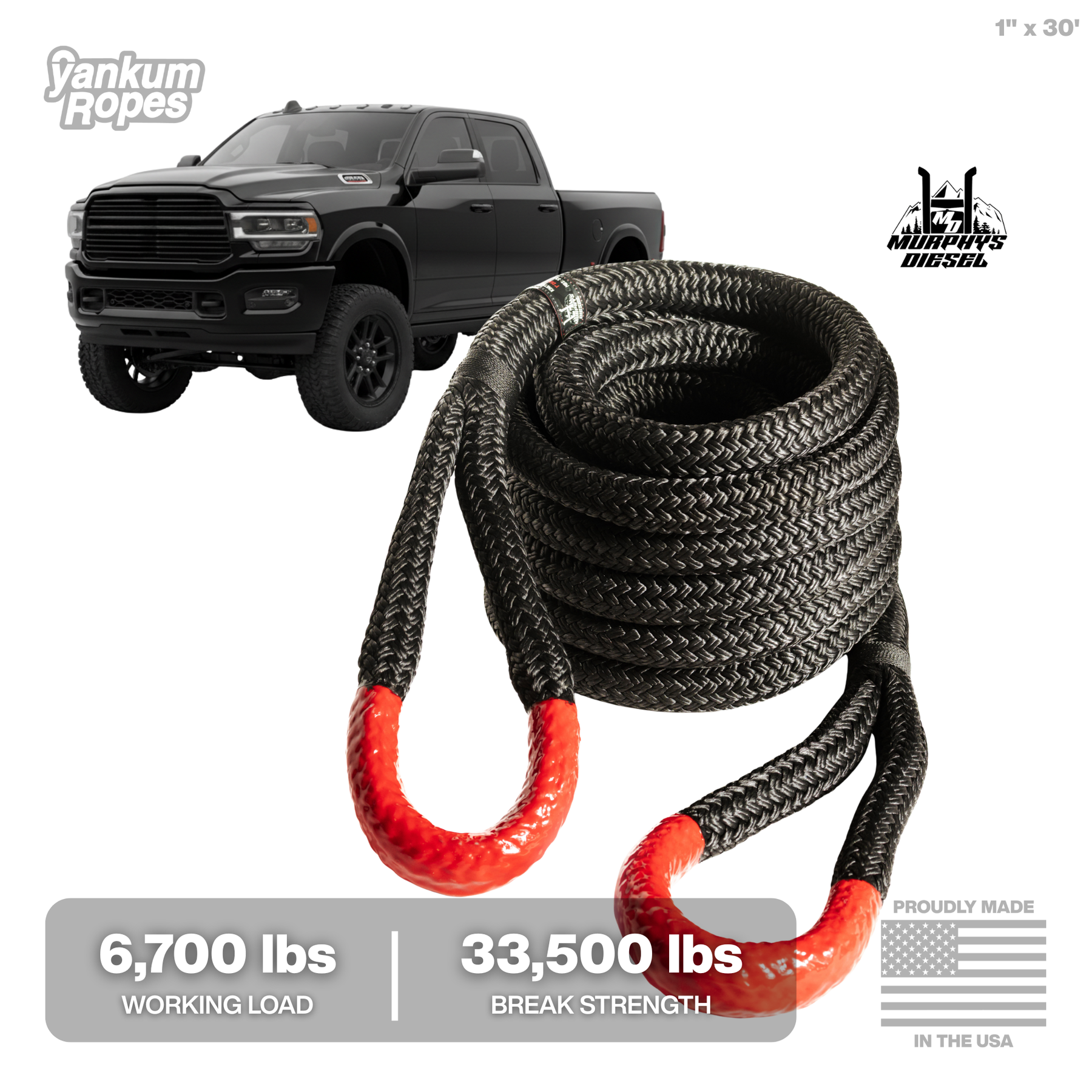 Murphys Diesel Recovery Rope