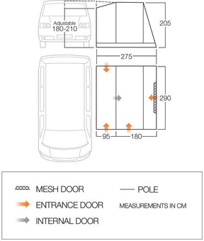 Vango Faros III Low Drive Away Awning