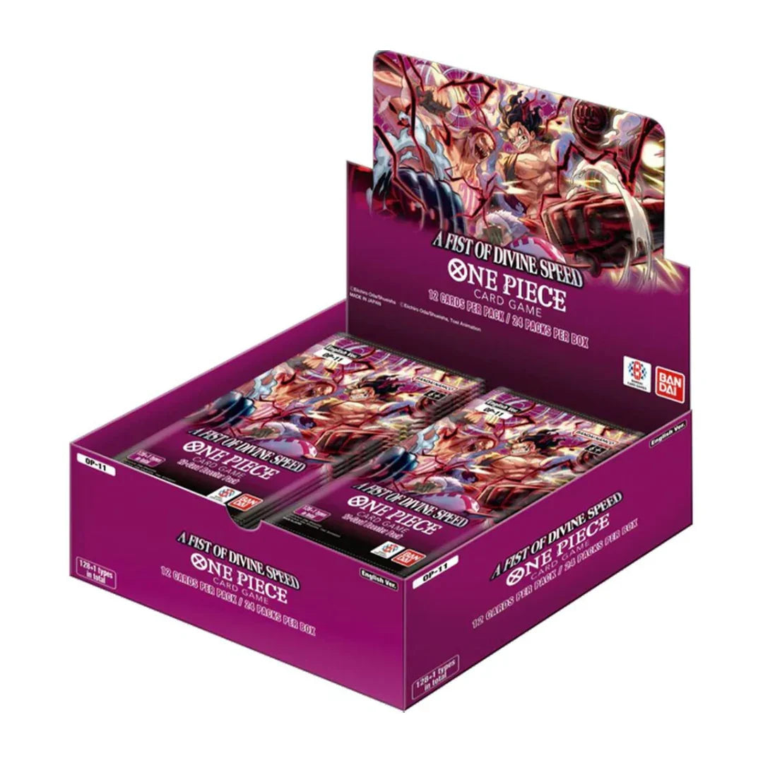 One Piece CG - A Fist Of Divine Speed - English Booster Box (OP-11)