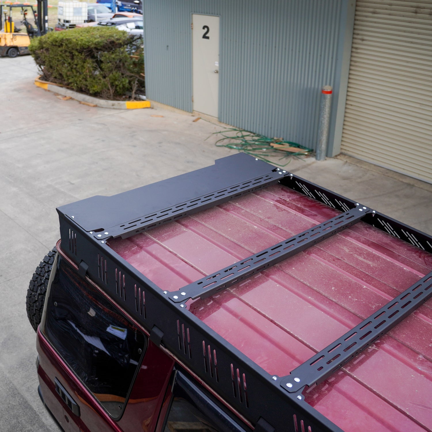Low Profile Roof Top Tent Mount | Toyota Landcruiser LC76