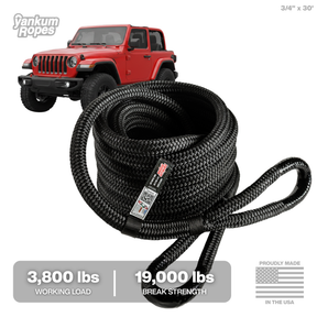 3/4" Kinetic Recovery Rope "Rubber Boa"