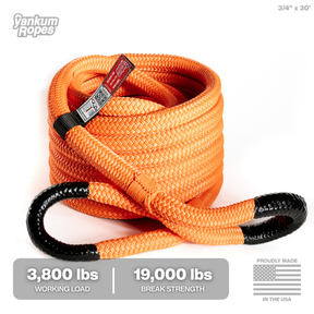 3/4" Kinetic Recovery Rope "Rubber Boa"