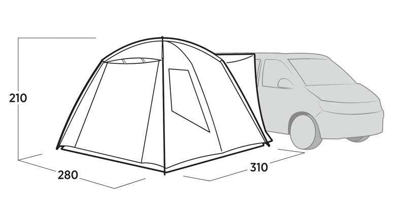 Easy Camp Utne Drive Away Awning (2026)