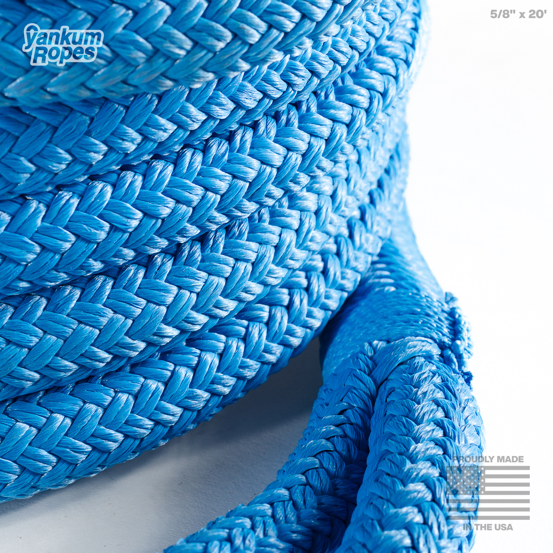 Hi-Vis Kinetic Recovery Rope
