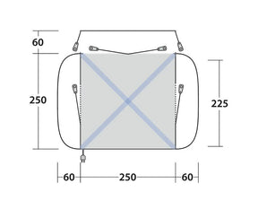 Outwell Daytona Air Drive Away Awning 2026