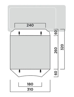 Easy Camp Reine Drive Away Awning 2026