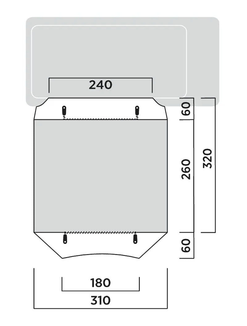 Easy Camp Reine Drive Away Awning 2026