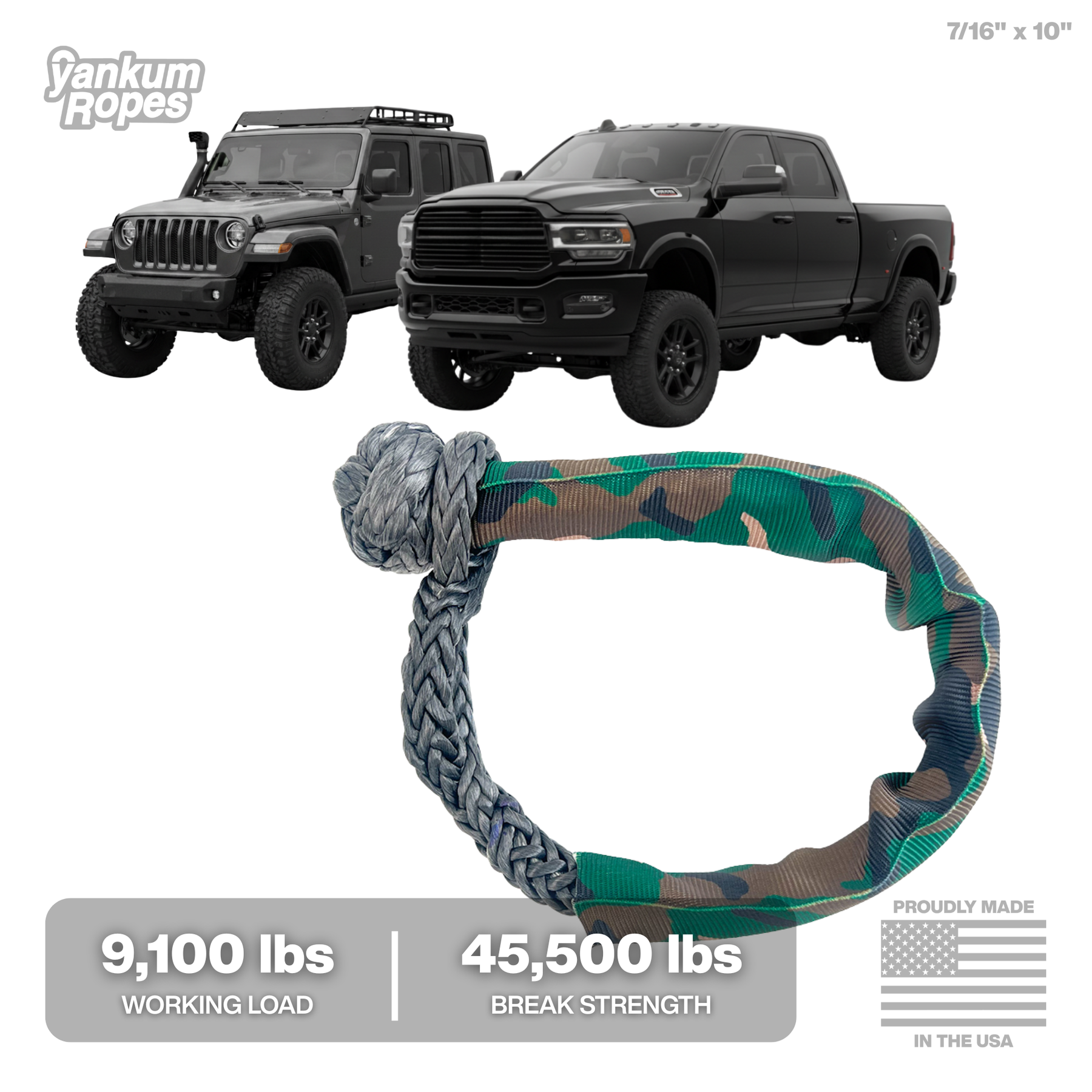 7/16" Soft Shackle