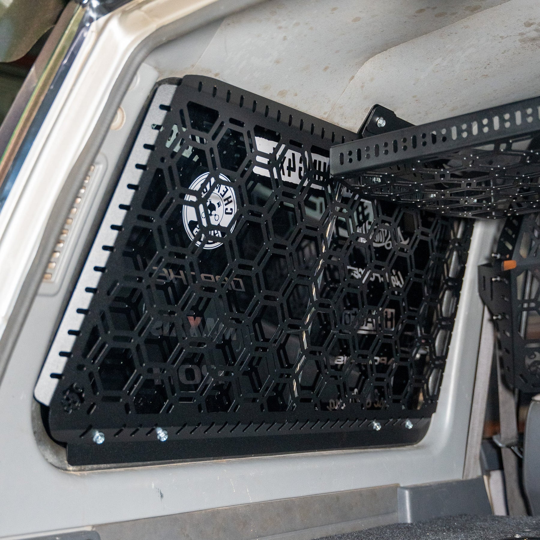 Rear Side Window Molle Panels | Nissan GQ Patrol