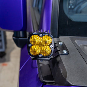 Bonnet Aerial or Ditch light Mount | Toyota Prado 250
