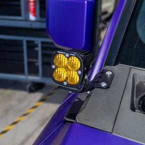 Bonnet Aerial or Ditch light Mount | Toyota Prado 250