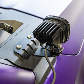 Bonnet Aerial or Ditch light Mount | Toyota Prado 250