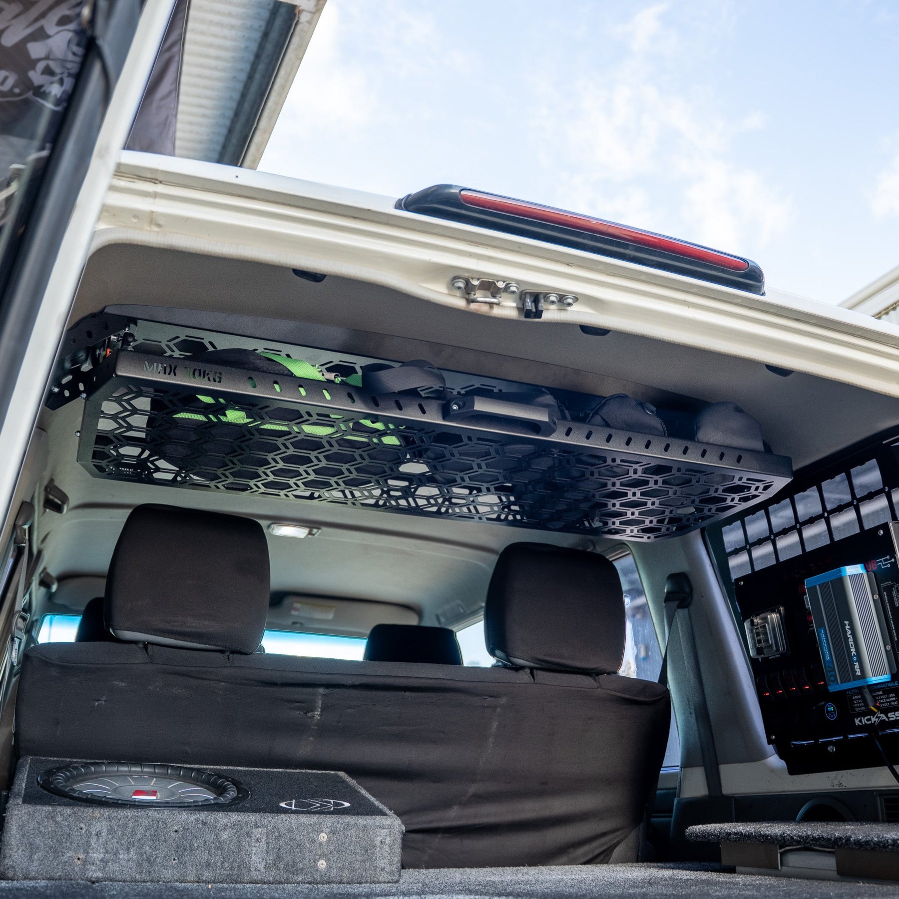 Drop Down Rear Roof Parcel Shelf | Toyota Landcruiser LC76