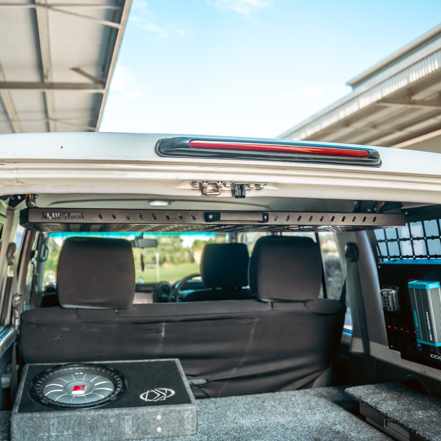 Drop Down Rear Roof Parcel Shelf | Toyota Landcruiser LC76