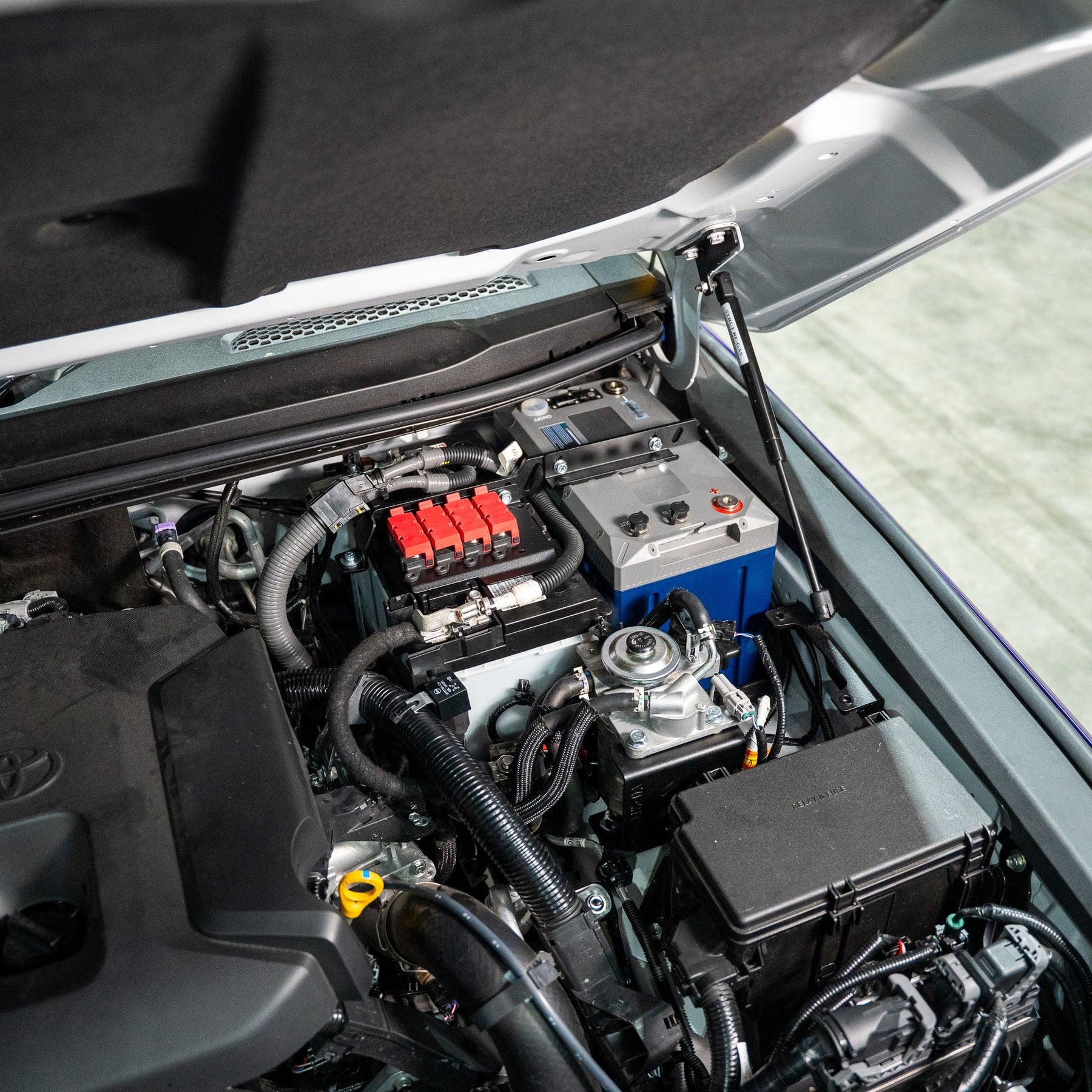 Under Bonnet Dual Battery Mount | Toyota Prado 250