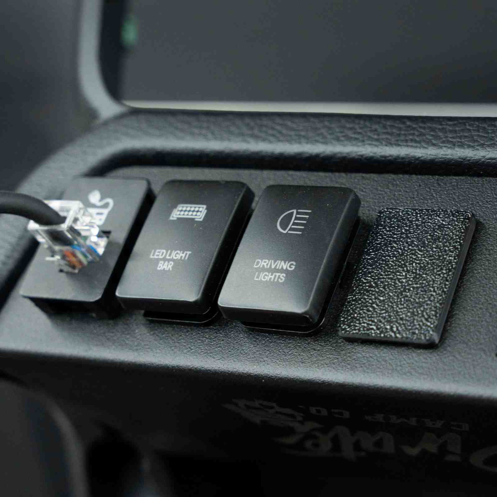 Switch Cavity Blanks for Dash Switch Clusters