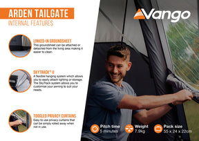 Vango Arden Tailgate Awning