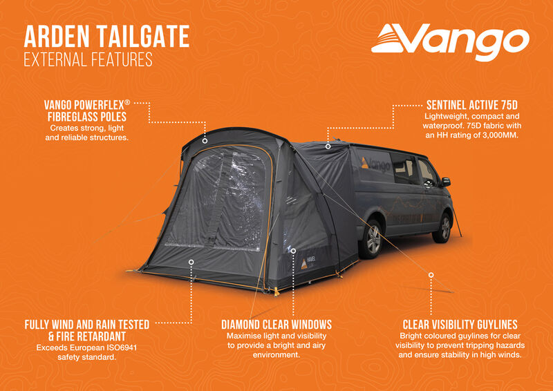 Vango Arden Tailgate Awning