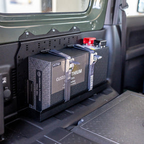 Cargo Bay Auxiliary Battery Mount With Power Panel For Jimny JB74