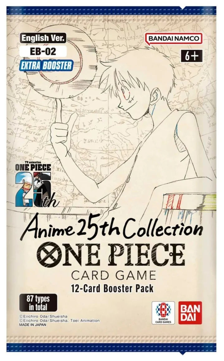 One Piece CG - Anime 25th Collection - English Booster Pack (EB-02)
