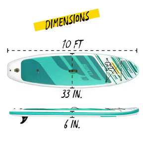 Hydro-Force Huaka'i 10ft Inflatable SUP Paddle Board Set